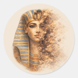 Oude Egyptische Koningin Egyptisch Erfgoed Sticker