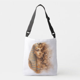 Oude Egyptische Koningin Farao Vrouw Kunst Crossbody Tas