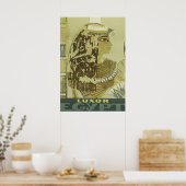 Oude Egyptische koningin Luxor Revel Poster (Keuken)