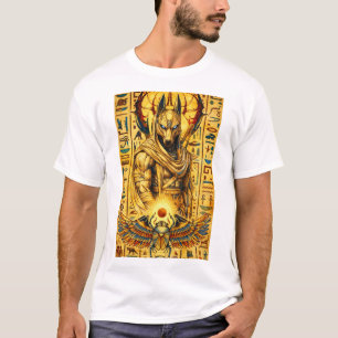 Oude Egyptische Krijger – Anubis Bewaker & Heilig T-shirt