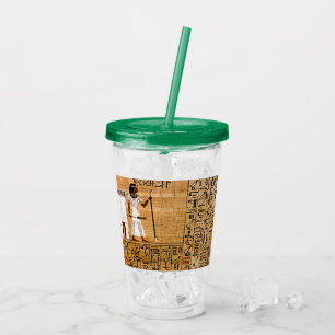 Oude Egyptische kunst Acryl Drinkbeker