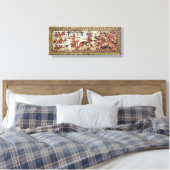 Oude Egyptische kunst Canvas Afdruk (Insitu (Slaapkamer))