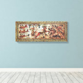 Oude Egyptische kunst Canvas Afdruk (Insitu (Houten vloer))
