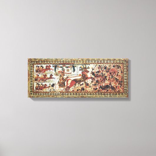 Oude Egyptische kunst Canvas Afdruk (Voorkant)