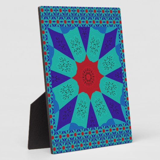 Oude Egyptische kunst: een levendige Mandala. Fotoplaat (Zijkant)