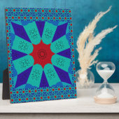 Oude Egyptische kunst: een levendige Mandala. Fotoplaat (Zijkant)