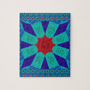 Oude Egyptische kunst: een levendige Mandala. Legpuzzel