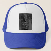 Oude Egyptische Kunst Z+W Trucker Pet (Voorkant)