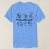Oude Egyptische kunstfragmenten van satirische pap T-shirt (Design voorkant)
