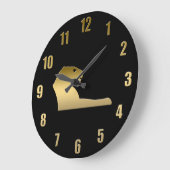 Oude Egyptische leeuw - godin Sekhmet Grote Klok (Hoek)