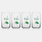 Oude Egyptische Lotusbloem Blikvorm Glas (Voorkant)