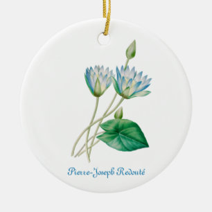 Oude Egyptische Lotusbloem Keramisch Ornament