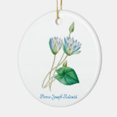 Oude Egyptische Lotusbloem Keramisch Ornament (Links)