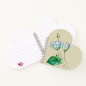 Oude Egyptische Lotusbloem Notitieboek (Binnen)