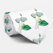Oude Egyptische Lotusbloem Stropdas (Opgerold)