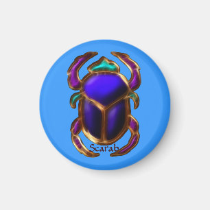 Oude Egyptische Magische Scarab Magnet