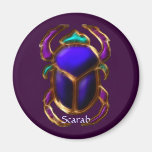 Oude Egyptische Magische Scarab Magnet