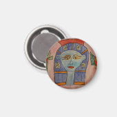 Oude Egyptische Magnet (Voorkant / Achterkant)