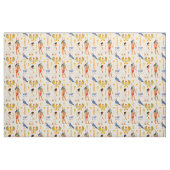 Oude Egyptische Motif Fabric Stof (Fat Quarter)