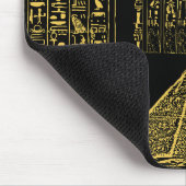 Oude Egyptische Muismat - Piramide & Hiërogliefen (Hoek)