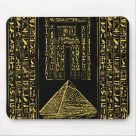 Oude Egyptische Muismat - Piramide & Hiërogliefen