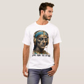 Oude Egyptische Mumie | Anubis Bewaker T-Shirt (Voorkant volledig)