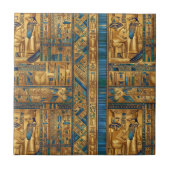Oude Egyptische Muur & Vloer Tegel Ontwerp Tegeltje (Voorkant)