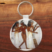 Oude Egyptische muziek Sleutelhanger (Voorkant)