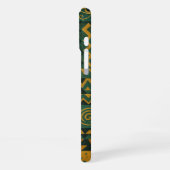 Oude Egyptische Mysterie Patchwork Papyrus iPhone Hoesje (Linkerkant)