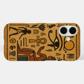 Oude Egyptische Mystiek Heilige Symbolen Case-Mate iPhone Case (Achterkant (horizontaal))