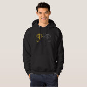 Oude egyptische ogen van Horus Apparel Hoodie (Voorkant volledig)
