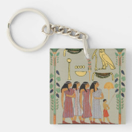 Oude Egyptische People Sleutelhanger