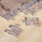 Oude Egyptische piramide Hieroglyphs Legpuzzel (Zijkant)