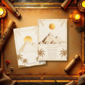 Oude Egyptische piramides van Gizeh Egyptische bru Kaart