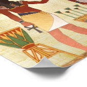 Oude Egyptische Poster voor de doodstraf (Hoek)