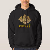 Oude Egyptische pyramiden sfinx Sacred Geometry Hoodie (Voorkant)