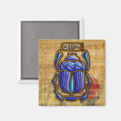 Oude Egyptische Scarab Magneet (Voorkant / Achterkant)