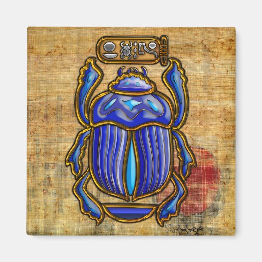 Oude Egyptische Scarab Magneet (Voorkant)
