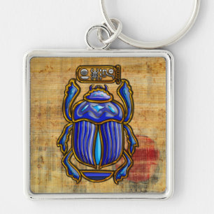 Oude Egyptische Scarab Sleutelhanger