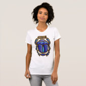 Oude Egyptische Scarab T-shirt (Voorkant volledig)