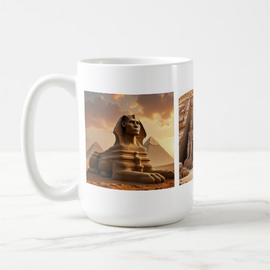Oude Egyptische Scènes Koffiemok (Links)