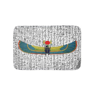 Oude Egyptische scharabische scharab Badmat