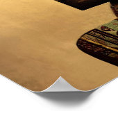 Oude Egyptische schilderkunst Poster (Hoek)