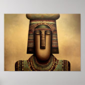 Oude Egyptische schilderkunst Poster (Voorkant)