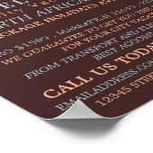 Oude Egyptische Sfinx, Caïro, Reisbureau Poster (Hoek)