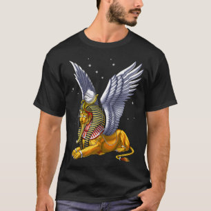 Oude Egyptische Sfinx T-shirt