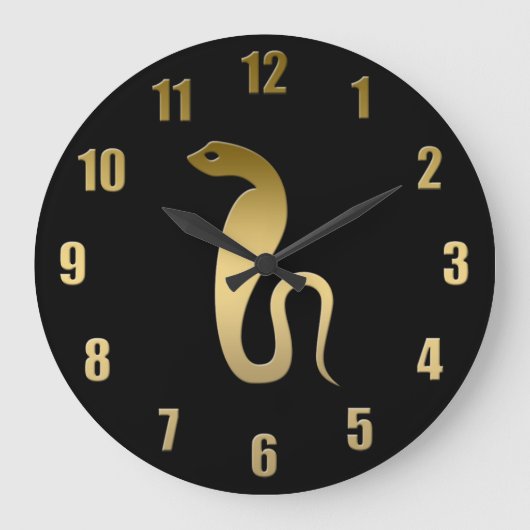 Oude Egyptische slang - godin Renenutet Grote Klok (Voorkant)