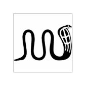 Oude Egyptische slang, kunststempel Rubberstempel (Afrduk)