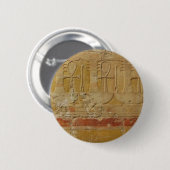 Oude Egyptische sleutel van het leven Ankh Ronde Button 5,7 Cm (Voorkant /achterkant)