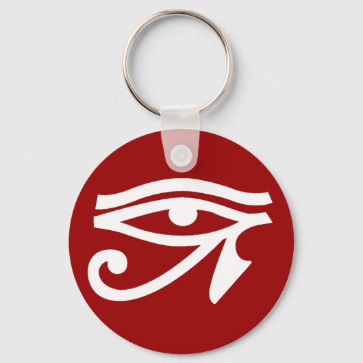Oude Egyptische Sleutelhanger met het symbool Eye (Voorkant)